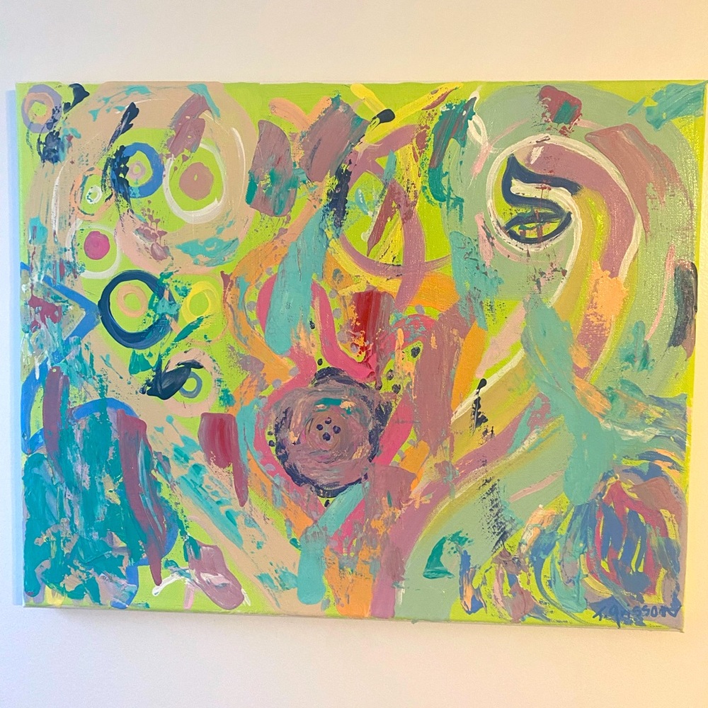 Original acrylic painting